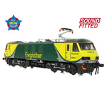 Graham Farish 371-790SF N Gauge Class 90/0 90042 Freightliner 'PowerHaul' (SOUND FITTED)