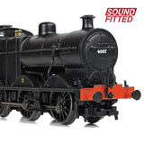 Graham Farish 372-063SF N Gauge MR 3835 4F with Fowler Tender 4057 LMS Black (MR)(DCC SOUND)