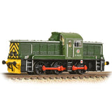 Graham Farish 372-950A N Gauge Class 14 D9522 BR Green (Wasp Stripes)
