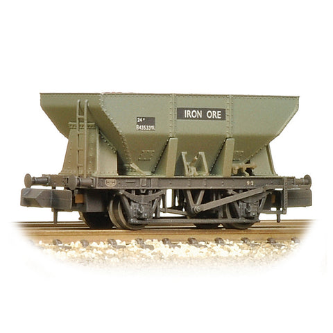 Graham Farish 373-218A N Gauge 24T Iron Ore Hopper BR Grey (Early) [W]