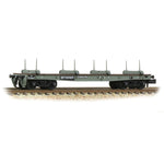Graham Farish 373-352 N Gauge WD 50T 'Parrot' Bogie Bolster B BR Grey (Early)