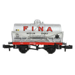 Graham Farish 373-658 N Gauge 14T Tank Wagon 'Fina' Silver
