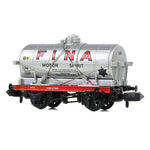 Graham Farish 373-658A N Gauge 14T Tank Wagon 'Fina' Silver