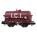 Graham Farish 373-682A N Gauge 14T Tank Wagon 'ICI' Maroon