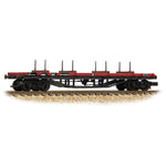 Graham Farish 373-925D N Gauge 30T 'Prawn' Bogie Bolster BR Gulf Red [WL]
