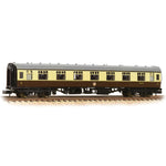Graham Farish 374-163A N Gauge BR Mk1 FL First Corridor Coach BR(WR) Choc/Cream