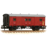 Graham Farish 374-415 N Gauge BR(SR) Crimson PMV Parcels Van