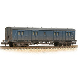 Graham Farish 374-632A N Gauge SR Bogie B Luggage Van BR Blue (Weathered)