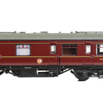 Graham Farish 374-880 N Gauge LMS 50ft Inspection Saloon BR Maroon (Black Ends)