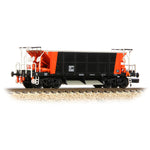 Graham Farish 377-004 N Gauge BR YGH 'Sealion' Bogie Hopper Wagon LoadHaul Black & Orange
