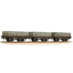 Graham Farish 377-069 N Gauge 5 Plank 3-Wagon Pack BR Grey (Early) [W]