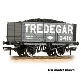 Graham Farish 377-093 N Gauge 7 Plank Wagon End Door 'Tredegar' Grey [WL]