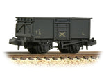 Graham Farish 377-228 N Gauge BR 16T Steel Mineral Wagon Top Flap Doors NCB Grey [W]