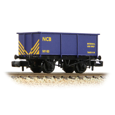 Graham Farish 377-282 N Gauge BR 27T Steel Tippler Wagon NCB Blue