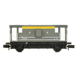 Graham Farish 377-303 N Gauge LMS 20T Brake Van BR Engineers Grey & Yellow
