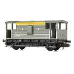 Graham Farish 377-303 N Gauge LMS 20T Brake Van BR Engineers Grey & Yellow