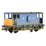 Graham Farish 377-304 N Gauge LMS 20T Brake Van NCB Blue [W]
