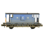 Graham Farish 377-304 N Gauge LMS 20T Brake Van NCB Blue [W]