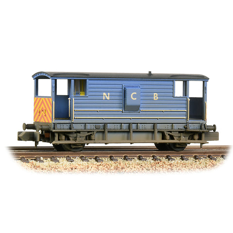 Graham Farish 377-304 N Gauge LMS 20T Brake Van NCB Blue [W]