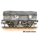 Graham Farish 377-475 N Gauge 5 Plank China Clay Wagon GWR Grey With Tarpaulin Cover [W]