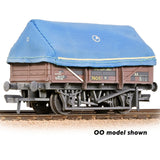 Graham Farish 377-476 N Gauge 5 Plank China Clay Wagon BR Bauxite (TOPS) With Hood [W]
