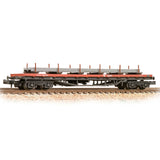 Graham Farish 377-601C N Gauge BR Railfreight BDA Bolster Wagon