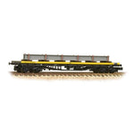 Graham Farish 377-604 N Gauge BR Railfreight Metals BDA Bogie Bolster Wagon