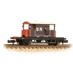 Graham Farish 377-850A N Gauge SR 25t Pill Box Brake Van R/H Duckets