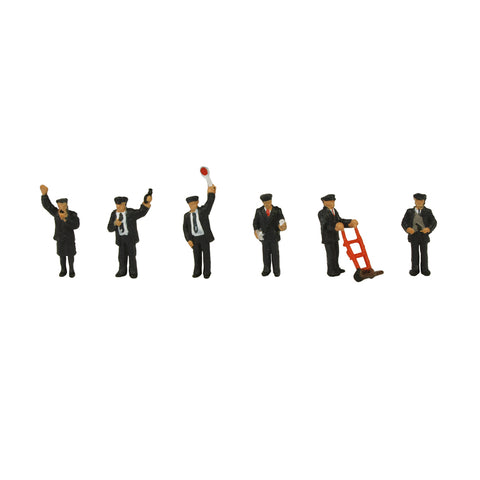 Graham Farish 379-303 N Gauge Station Staff Figures