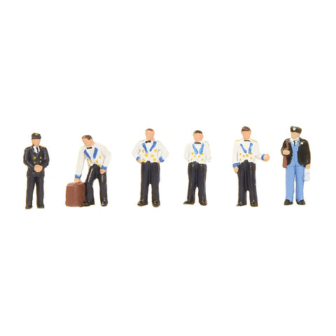 Graham Farish 379-322 N Gauge Midland Pullman Stewards and Train Crew Figures