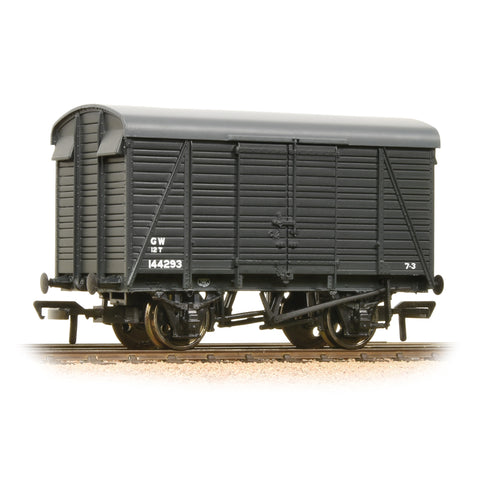 Bachmann 38-083A OO Gauge SR 12T 2+2 Planked Ventilated Van GWR Grey