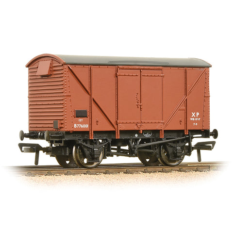 Bachmann 38-170D OO Gauge BR 12T Plywood Ventilated Van BR Bauxite (Early)