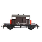 Bachmann 38-400B OO Gauge SR 25T 'Pill Box' Brake Van Left-Hand Duckets SR Brown