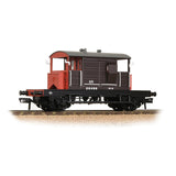 Bachmann 38-400B OO Gauge SR 25T 'Pill Box' Brake Van Left-Hand Duckets SR Brown