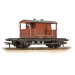 Bachmann 38-402B OO Gauge 25T 'Pill Box' Brake Van R/H Duckets BR Bauxite [W