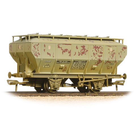 Bachmann 38-501A OO Gauge BR 35T Covered Hopper Wagon Soda Ash