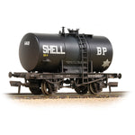 Bachmann 38-776A OO Gauge 20T Class B Anchor-Mounted Tank Wagon 'Shell BP' Black [W]