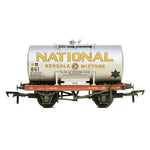 Bachmann 38-778A OO Gauge 14T Class A Tank Wagon 'National Benzole' Silver [W]