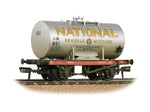 Bachmann 38-778A OO Gauge 14T Class A Tank Wagon 'National Benzole' Silver [W]