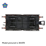 Bachmann 38-871 OO Gauge BR 12T 'Vanwide' Ventilated Van BR Bauxite (Late) (VANWIDE)