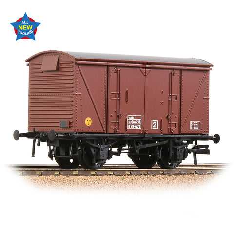 Bachmann 38-872 OO Gauge BR 12T 'Vanwide' Ventilated Van BR Bauxite (Late) (VAN)