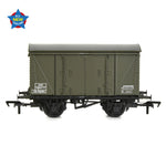 Bachmann 38-875 OO Gauge BR 12T 'Vanwide' Ventilated Van BR Departmental Olive Green