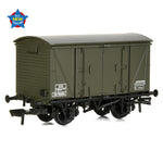 Bachmann 38-875 OO Gauge BR 12T 'Vanwide' Ventilated Van BR Departmental Olive Green