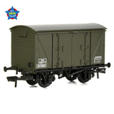Bachmann 38-875 OO Gauge BR 12T 'Vanwide' Ventilated Van BR Departmental Olive Green