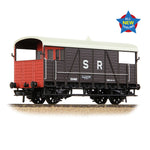 Bachmann 38-916 OO Gauge SE&CR 25T 'Dance Hall' Brake Van SR Brown
