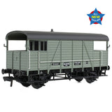Bachmann 38-917 OO Gauge SE&CR 25T 'Dance Hall' Brake Van BR Grey (Early)