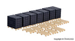 Kibri 38149 HO/OO Gauge Freight Loads & Pallets Kit