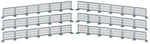 Kibri 38649 HO/OO Gauge Construction Site Fencing Kit