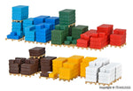 Kibri 38662 HO/OO Gauge Crates on Pallets Kit