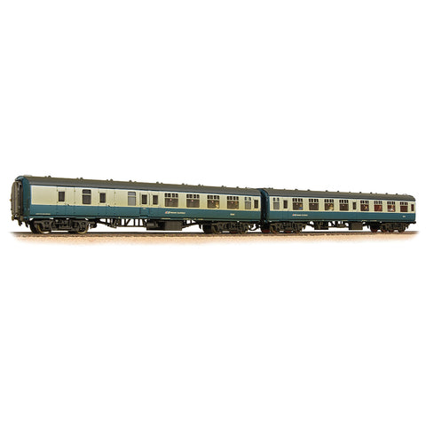 Bachmann 39-003 OO Gauge BR Blue/Grey Mk 1 Coach Pack (NSE Branding)